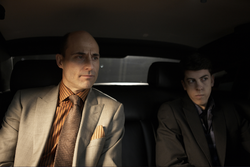 Kick-ass - Mark Strong, Christopher Mintz-Plasse